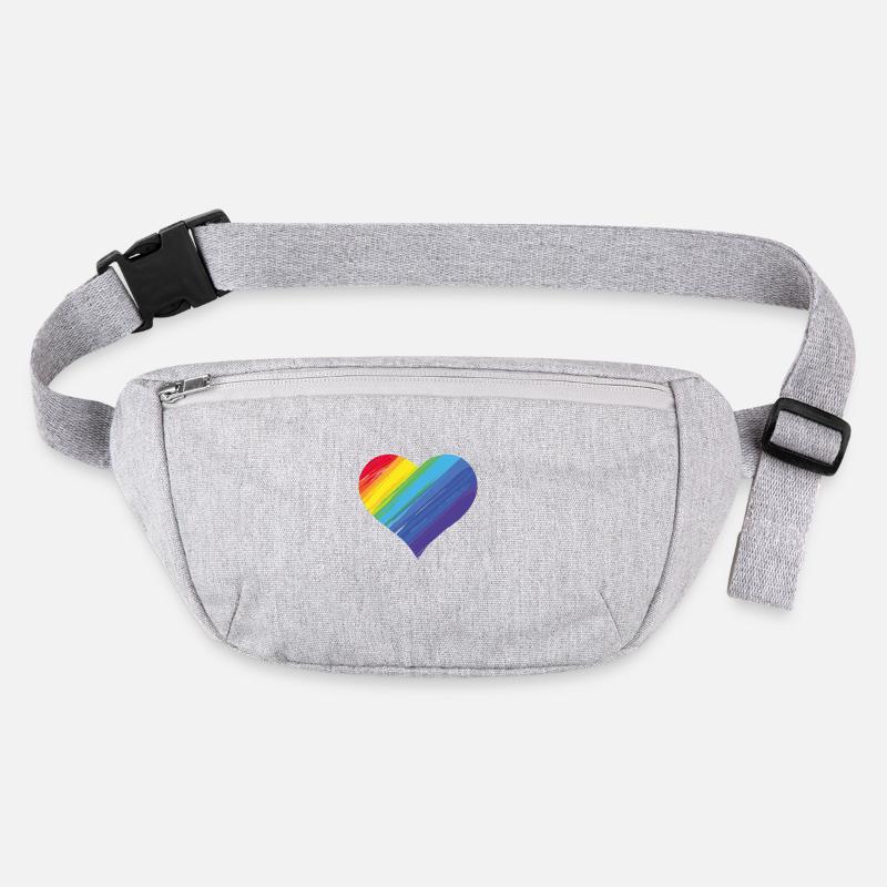 Regenbogenherz Stanley/Stella recycelte Gürteltasche