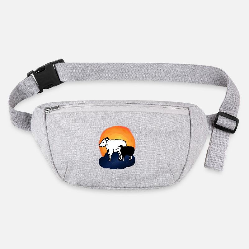 Sternenhimmel Schafe Schaf Lamm himmlisch Stanley/Stella recycelte Gürteltasche