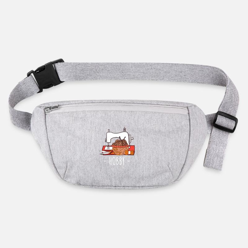 Näh- und Strickhobby-Basteldesign Stanley/Stella recycelte Gürteltasche