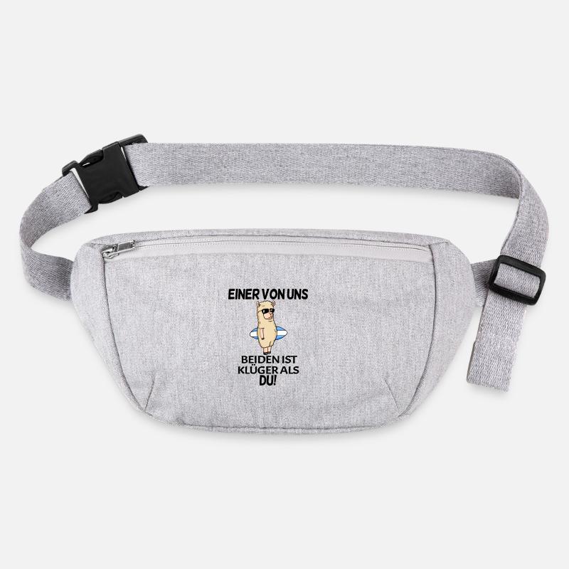lustiger Spruch Stanley/Stella recycelte Gürteltasche