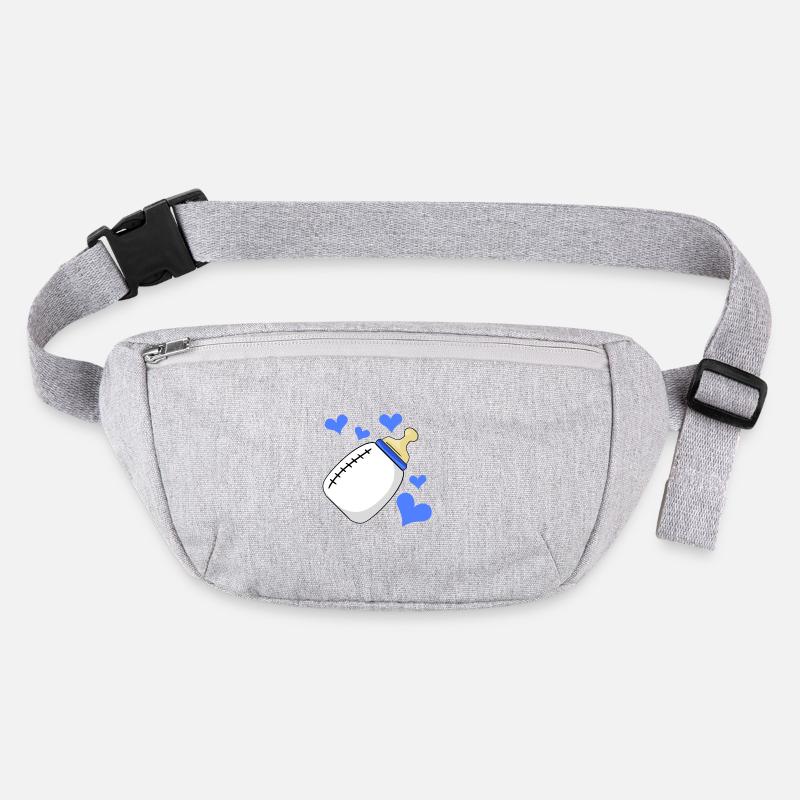 Milchflasche Junge Schwanger Geburt Stanley/Stella recycelte Gürteltasche