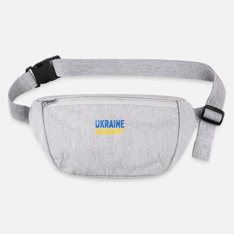 Ukraine Solidarité Sac banane recyclé Stanley/Stella