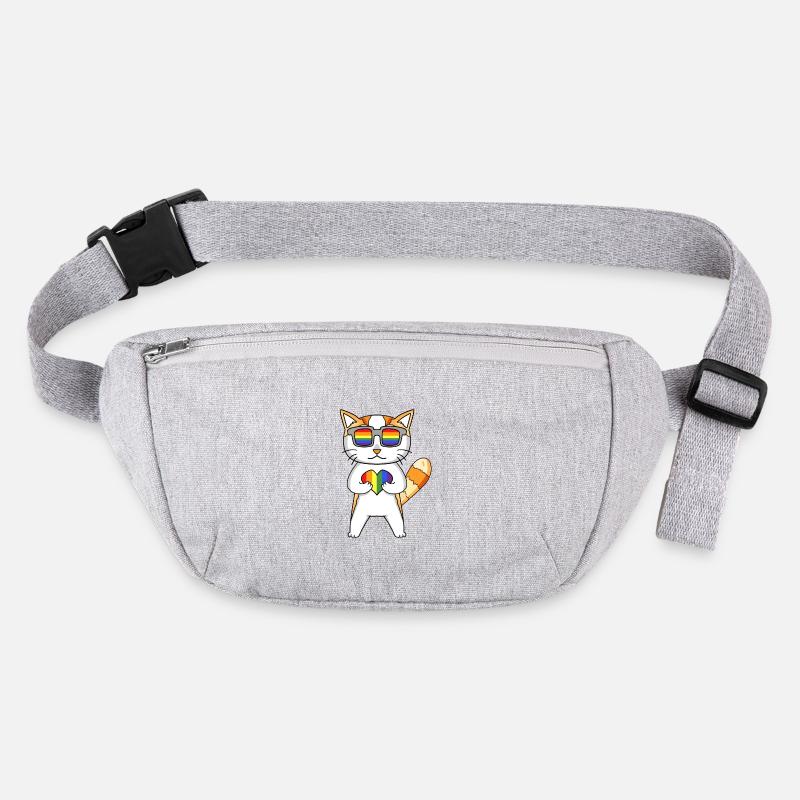 Chat LGBT Arc-en-ciel Sac banane recyclé Stanley/Stella