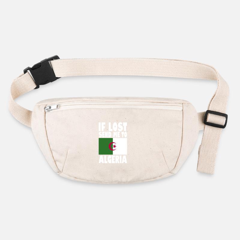 Drapeau algérien Sac banane recyclé Stanley/Stella