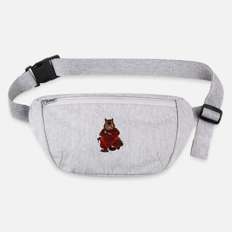 Monster Tiere - Horror Messer Biber Stanley/Stella recycelte Gürteltasche