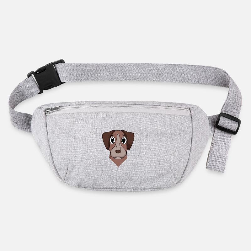 Pointer Hund Hunderasse Stanley/Stella recycelte Gürteltasche