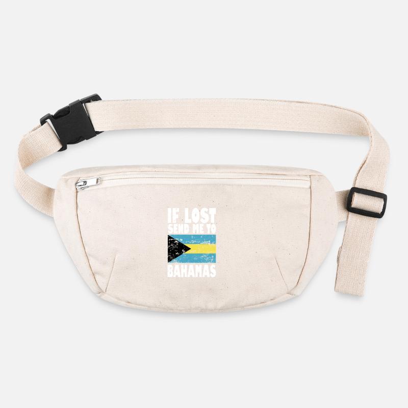 Drapeau des Bahamas Sac banane recyclé Stanley/Stella