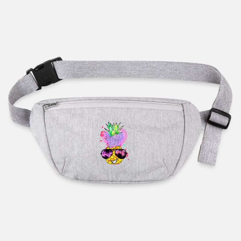 Ananas in Love Stanley/Stella recycelte Gürteltasche