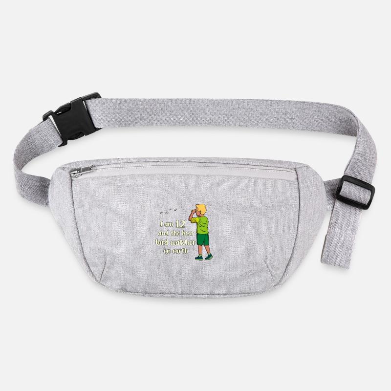 J’ai 12 ans - Boy Birdwatching Sac banane recyclé Stanley/Stella