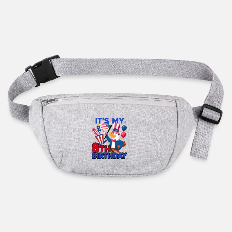 Es Ist Mein 8. Geburtstag Firecracker Kid 4th Of Stanley/Stella recycelte Gürteltasche