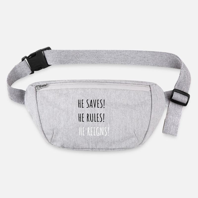 He Reigns Stanley/Stella recycled Hip Bag 