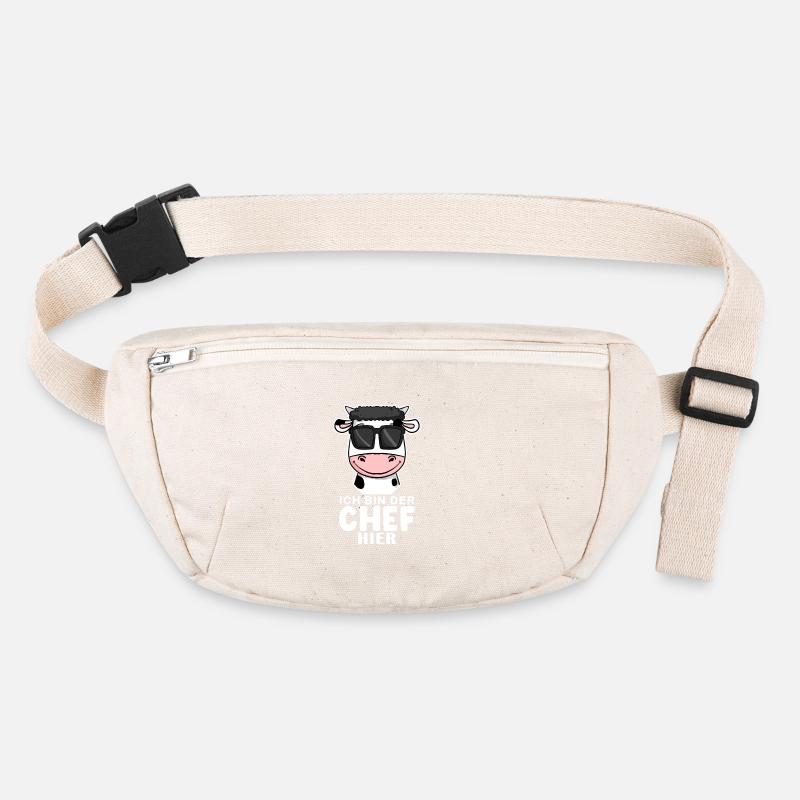 Cool Kuh Chef Spruch Stanley/Stella recycelte Gürteltasche