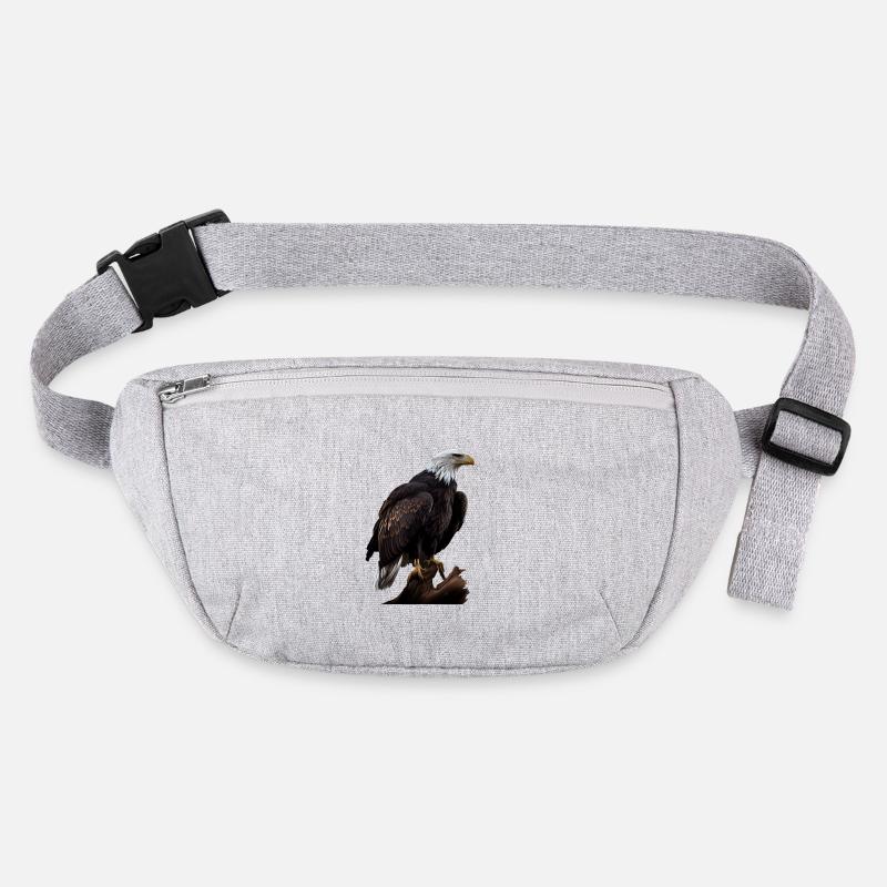 Cooles Polygon Design Mit Einem Weißkopfseeadler Stanley/Stella recycelte Gürteltasche