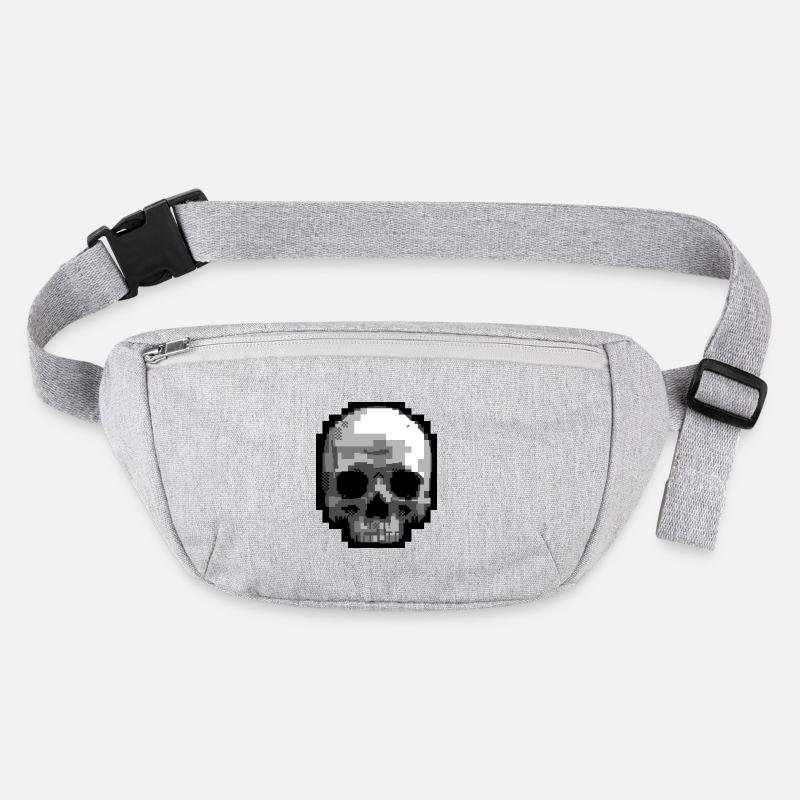 PETSCII Skull Stanley/Stella recycled Hip Bag 