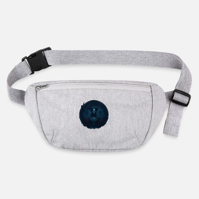 Gothic Rosen Mädchen Skelett Dunkler Stil Stanley/Stella recycelte Gürteltasche