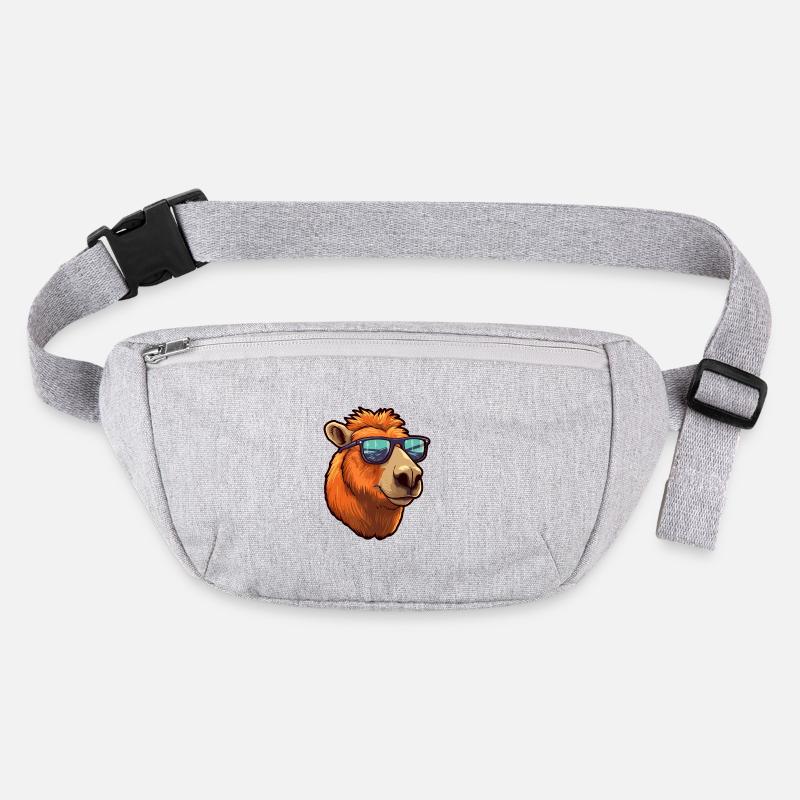 Capybara Lunettes de soleil Cool Capybara Sac banane recyclé Stanley/Stella