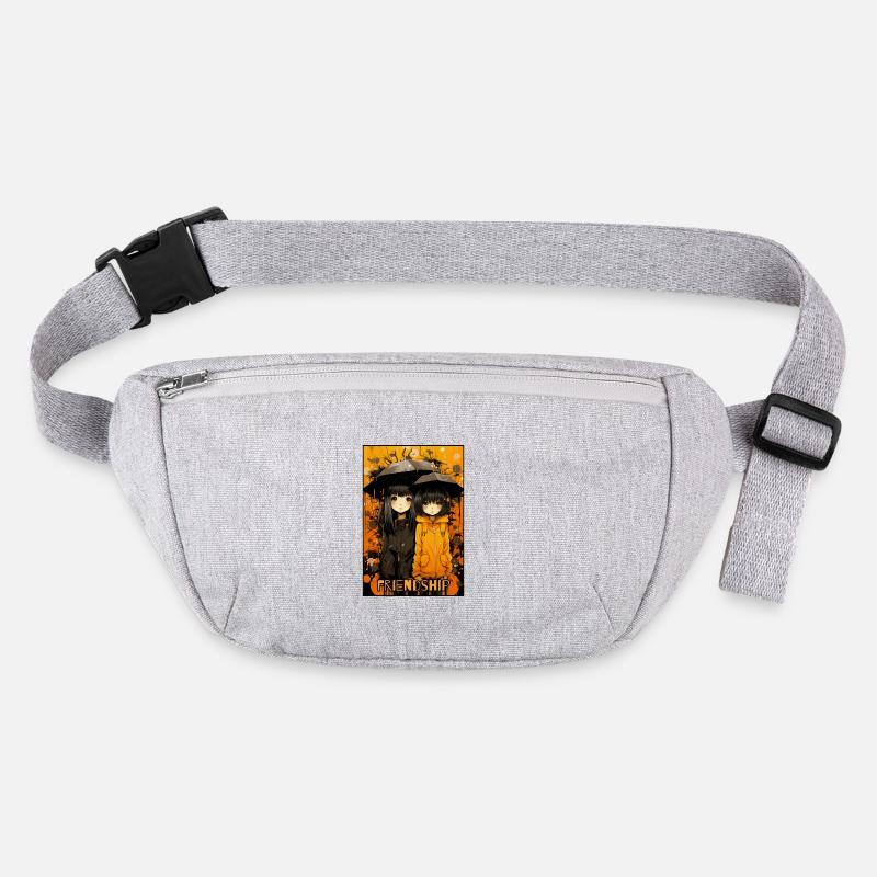 Freundschaft unter dem Regenschirm Anime Mädchen Stanley/Stella recycelte Gürteltasche