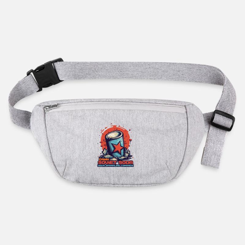 Soviet Soda: The Bubbly Comrade Stanley/Stella recycled Hip Bag 