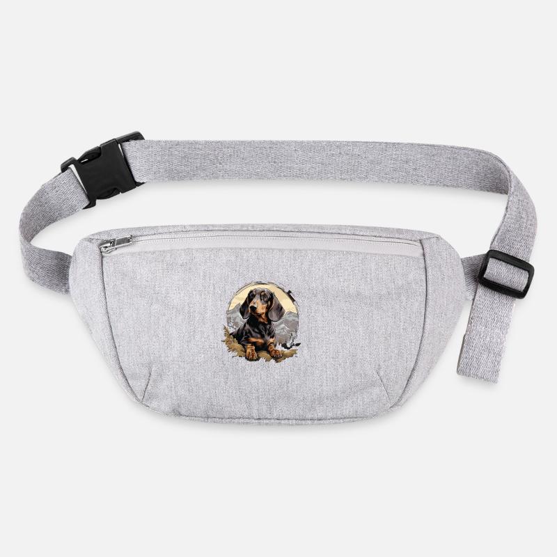 Alpine Badger Hound Stanley/Stella recycled Hip Bag 
