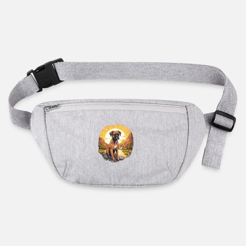 Chien Boxer Sac banane recyclé Stanley/Stella