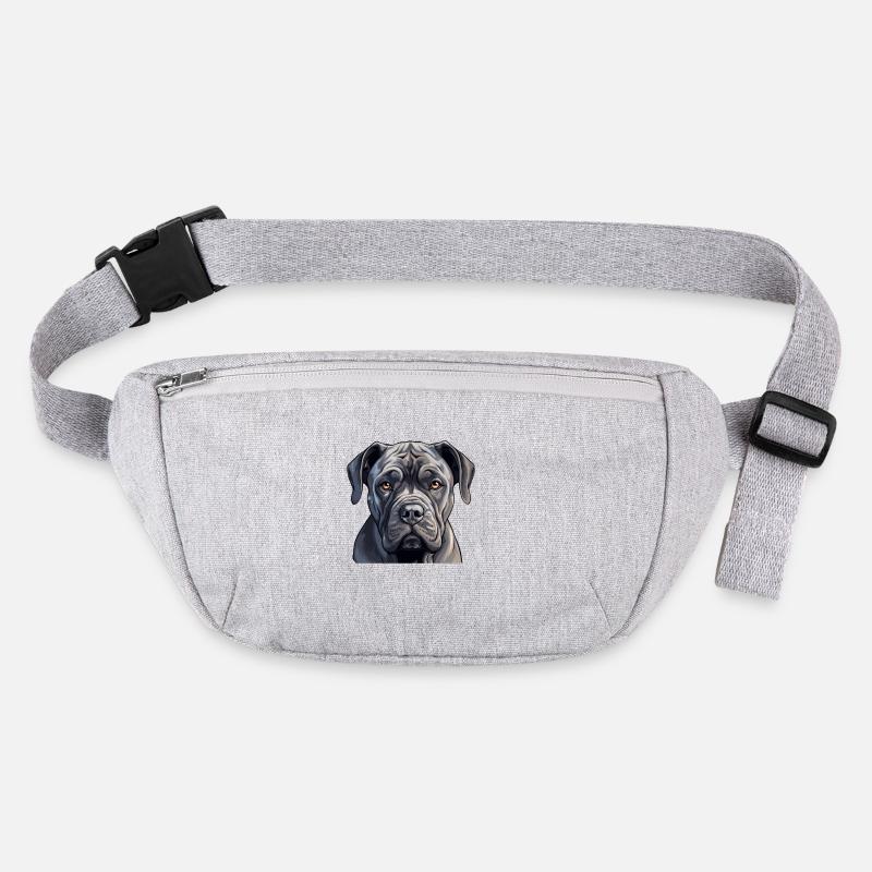 Hund Cane Corso Stanley/Stella recycelte Gürteltasche