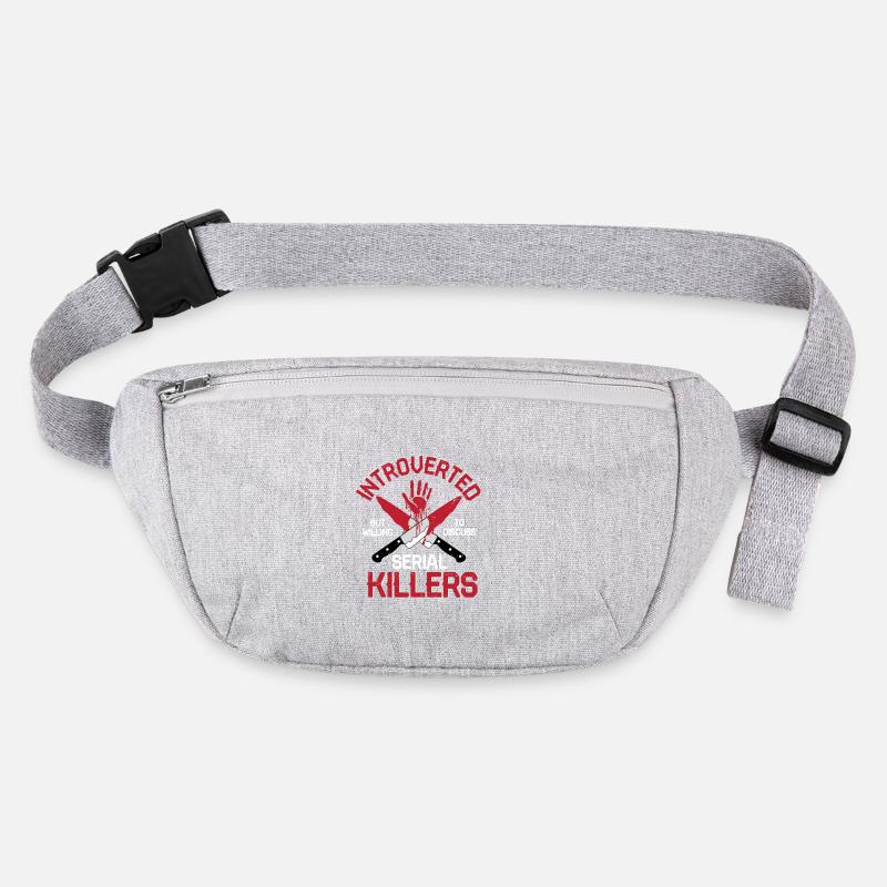 Willing To Discuss Serial Killers Murder Show True Stanley/Stella recycelte Gürteltasche