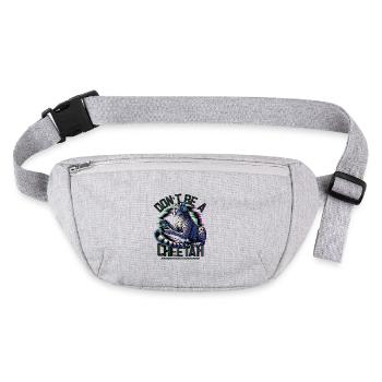 Jeux vidéo Cheetaah Esport Gaming Nerd Gamer - Sac banane recyclé Stanley/Stella - gris chiné - Devant