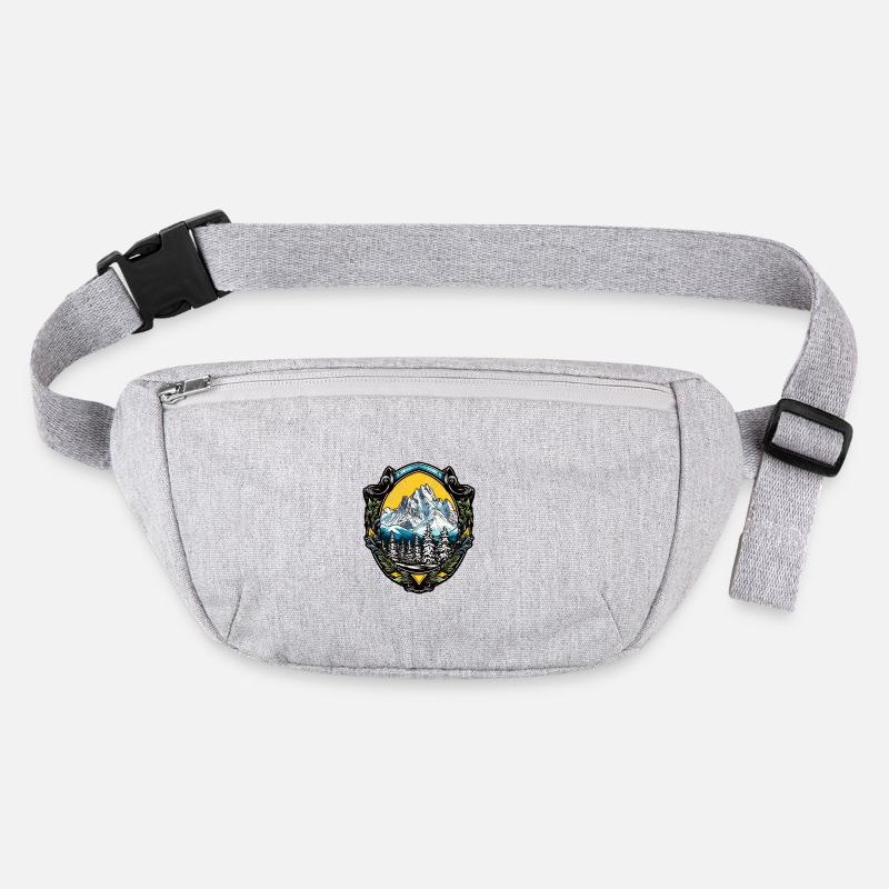 Mountains Alps Stanley/Stella recycled Hip Bag 