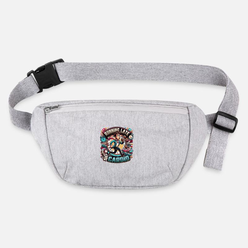 Running Late Humor Sarcasm Always Late Stanley/Stella recycled Hip Bag 