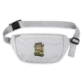 Planeur à sucre australien Planeurs à tête courte - Sac banane recyclé Stanley/Stella - gris chiné - Devant
