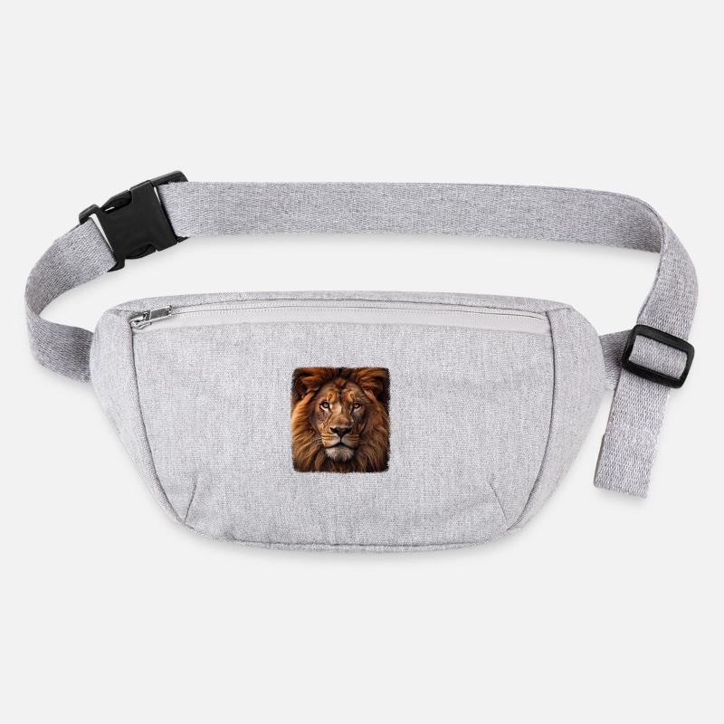 Löwen realistic Löwe Stanley/Stella recycelte Gürteltasche
