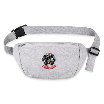 Stock Market Trading Chart - Funny Day Trader - Stanley/Stella recycled Hip Bag  - heather grey - Front