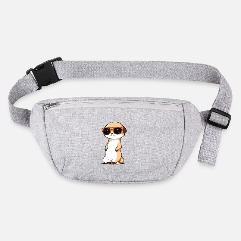 Erdmännchen Mit Sonnenbrille Meerkat Stanley/Stella recycelte Gürteltasche