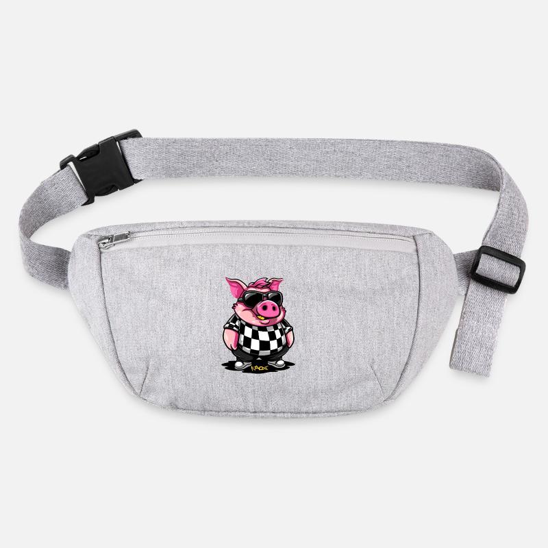 Cool Short Pig Stanley/Stella recycled Hip Bag 