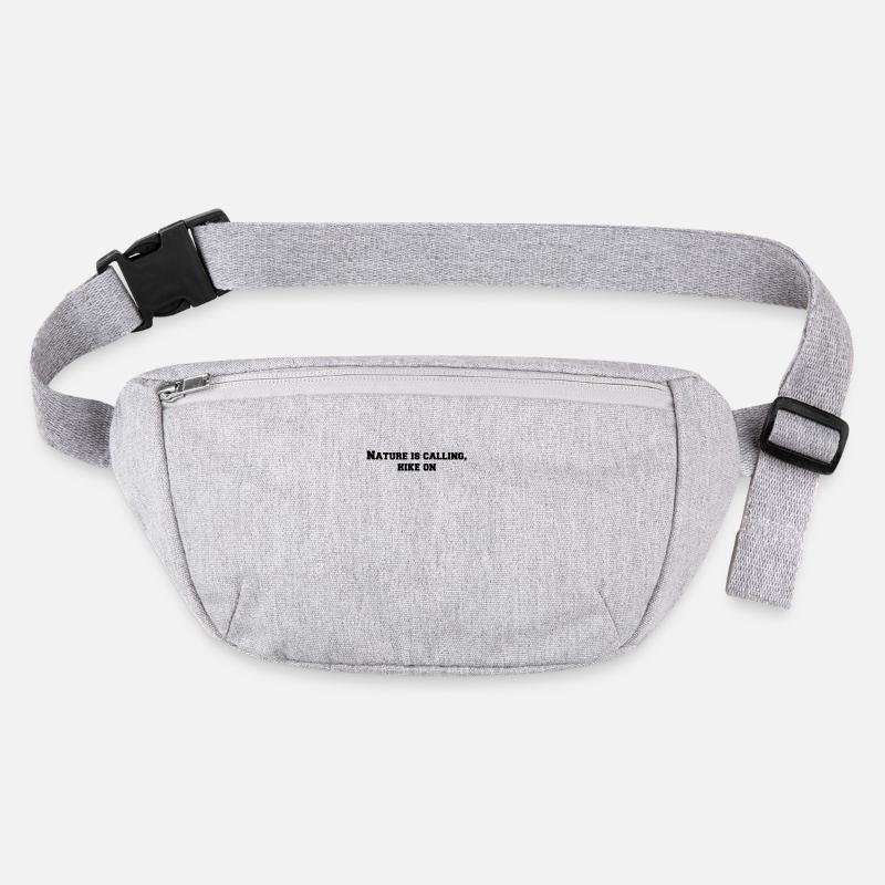 Hiking - Nature Is Calling, Hike On Stanley/Stella recycled Hip Bag 