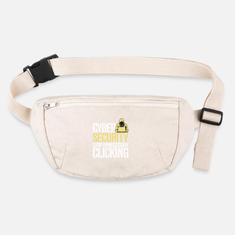 Cyber security hacker hacking Stanley/Stella recycled Hip Bag 