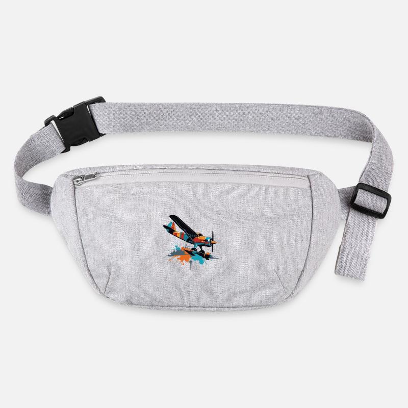 Modellflugzeug Pilot Flugzeug Hobby Flieger Stanley/Stella recycelte Gürteltasche