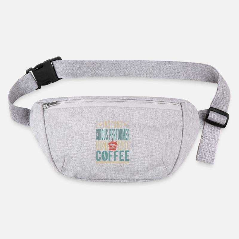 Instant Circus Performer Just Add Coffee Stanley/Stella recycled Hip Bag 