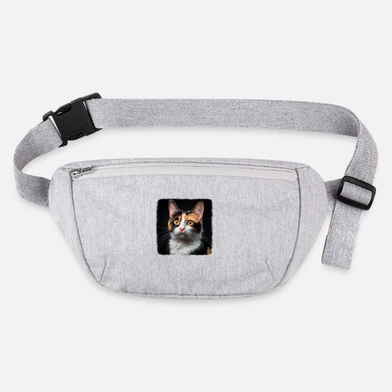 Chat calicot Chat porte-bonheur Sac banane recyclé Stanley/Stella