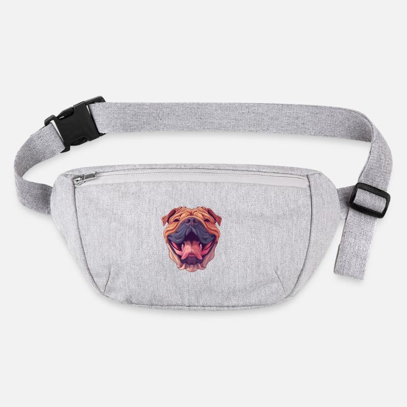 Shar-Pei | Cartoon Artwork Stanley/Stella recycelte Gürteltasche