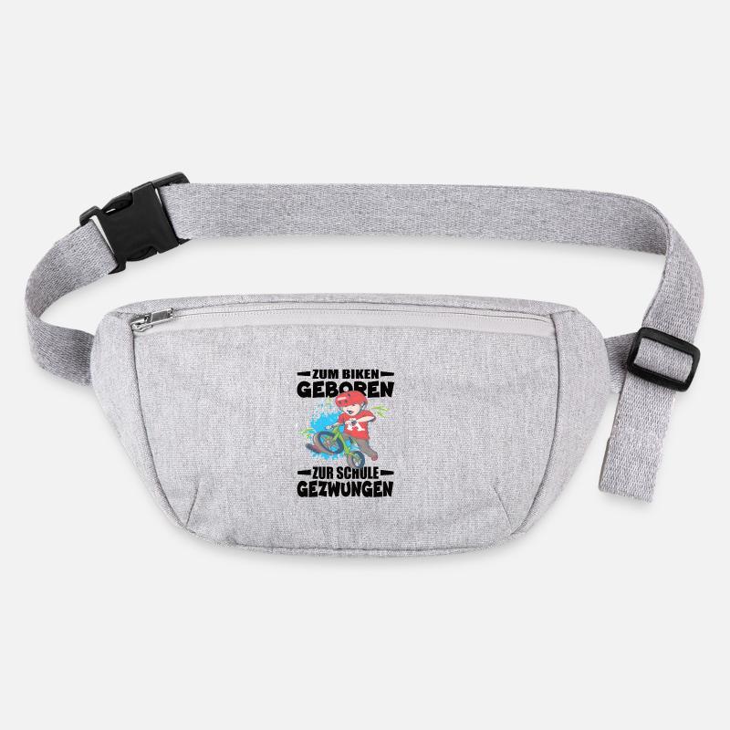 Né pour faire du vélo, forcé d’aller à l’école Sac banane recyclé Stanley/Stella