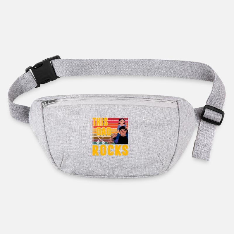 This Dad rocks Stanley/Stella recycled Hip Bag 