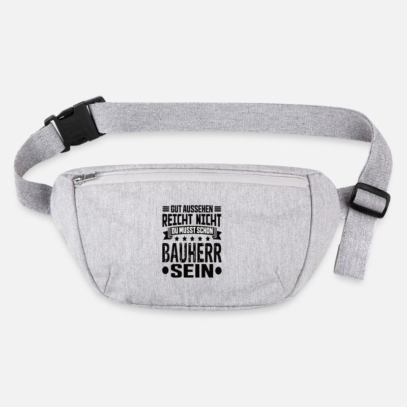 Builder Builder House builder Home Topping-out ceremony Stanley/Stella recycled Hip Bag 