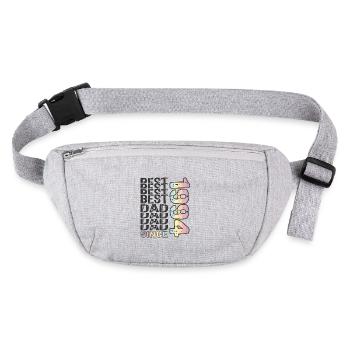 Best dad in the world since 1994 Father's Day - Stanley/Stella recycled Hip Bag  - heather grey - Front
