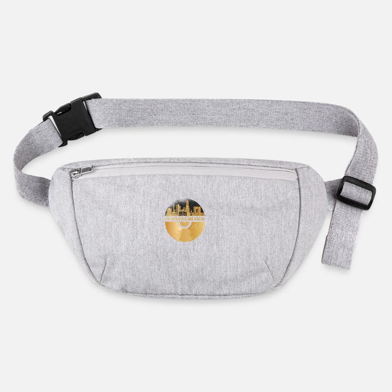 Vinyl Record - Skyline-Ciudad-de-México Stanley/Stella recycled Hip Bag 