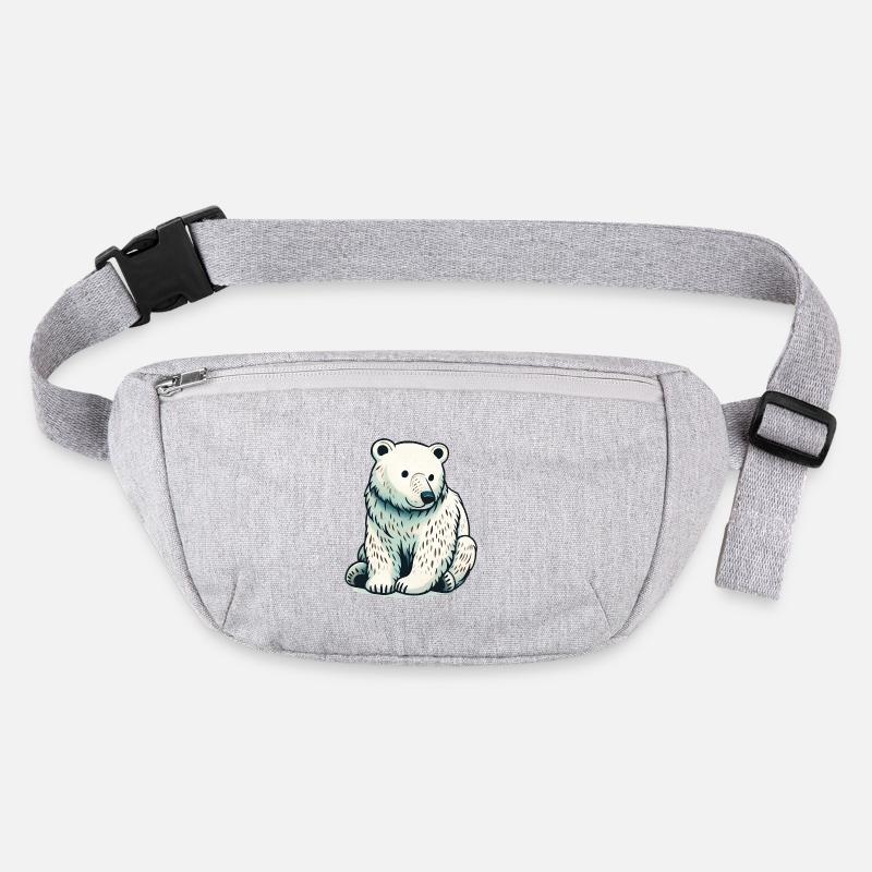Ours blanc Sac banane recyclé Stanley/Stella