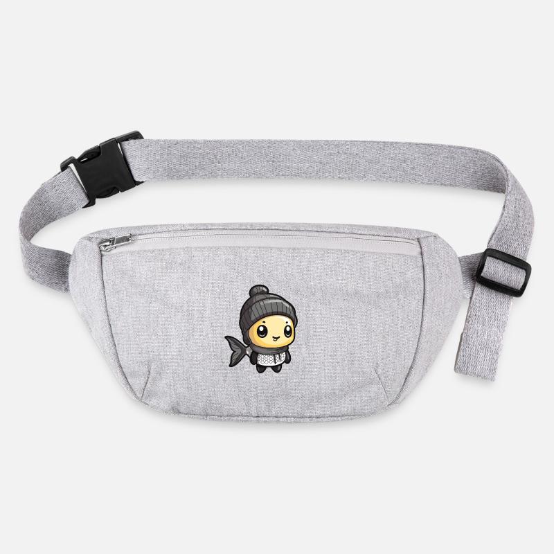 Poisson Hiver Bande dessinée Mignon Sac banane recyclé Stanley/Stella
