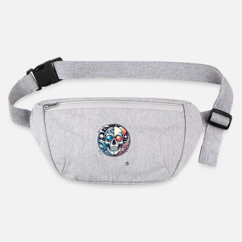 skull skulls in heaven Stanley/Stella recycled Hip Bag 