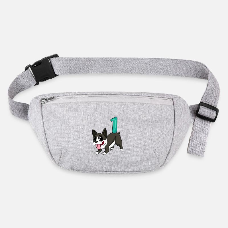 Zahl 1 Nummer Eins Stanley/Stella recycelte Gürteltasche