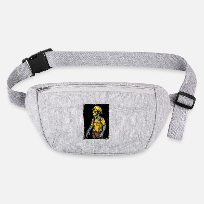 Construction Worker Zombie Stanley/Stella recycled Hip Bag 